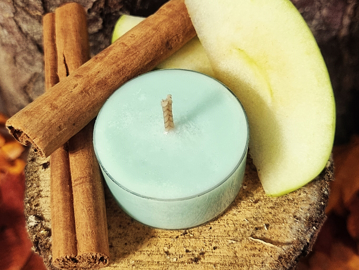 Aromatic Spiced Apple Tea Light Gift Bag