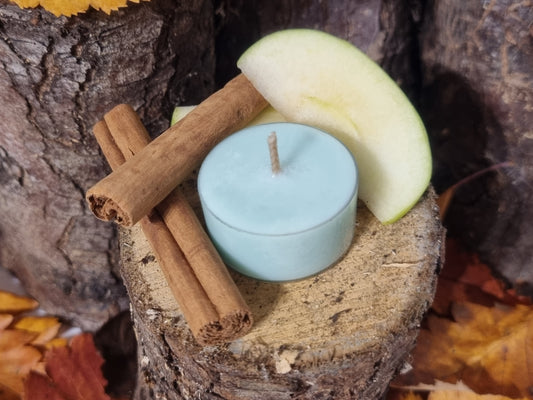 Aromatic Spiced Apple Tea Light Box