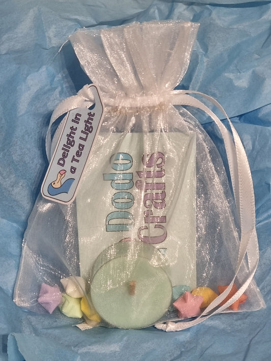 Aromatic Spiced Apple Tea Light Gift Bag