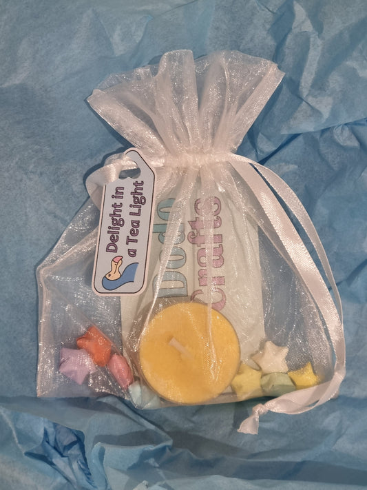 Jolly Juicy Orange Tea Light Gift Bag