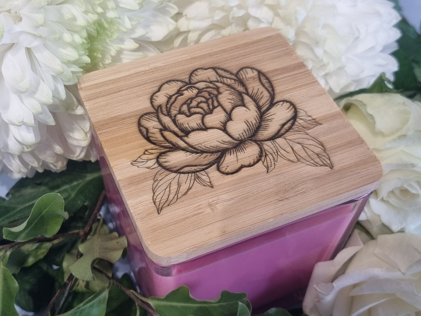 Opulent Peony Candle