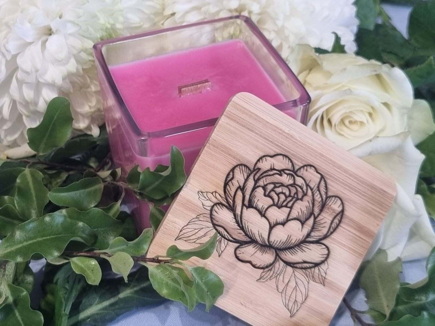 Opulent Peony Candle