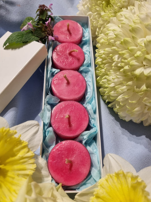 Ravishing Raspberry Tea Light Box