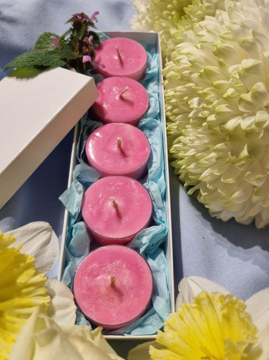 Opulent Peony Tea Light Box