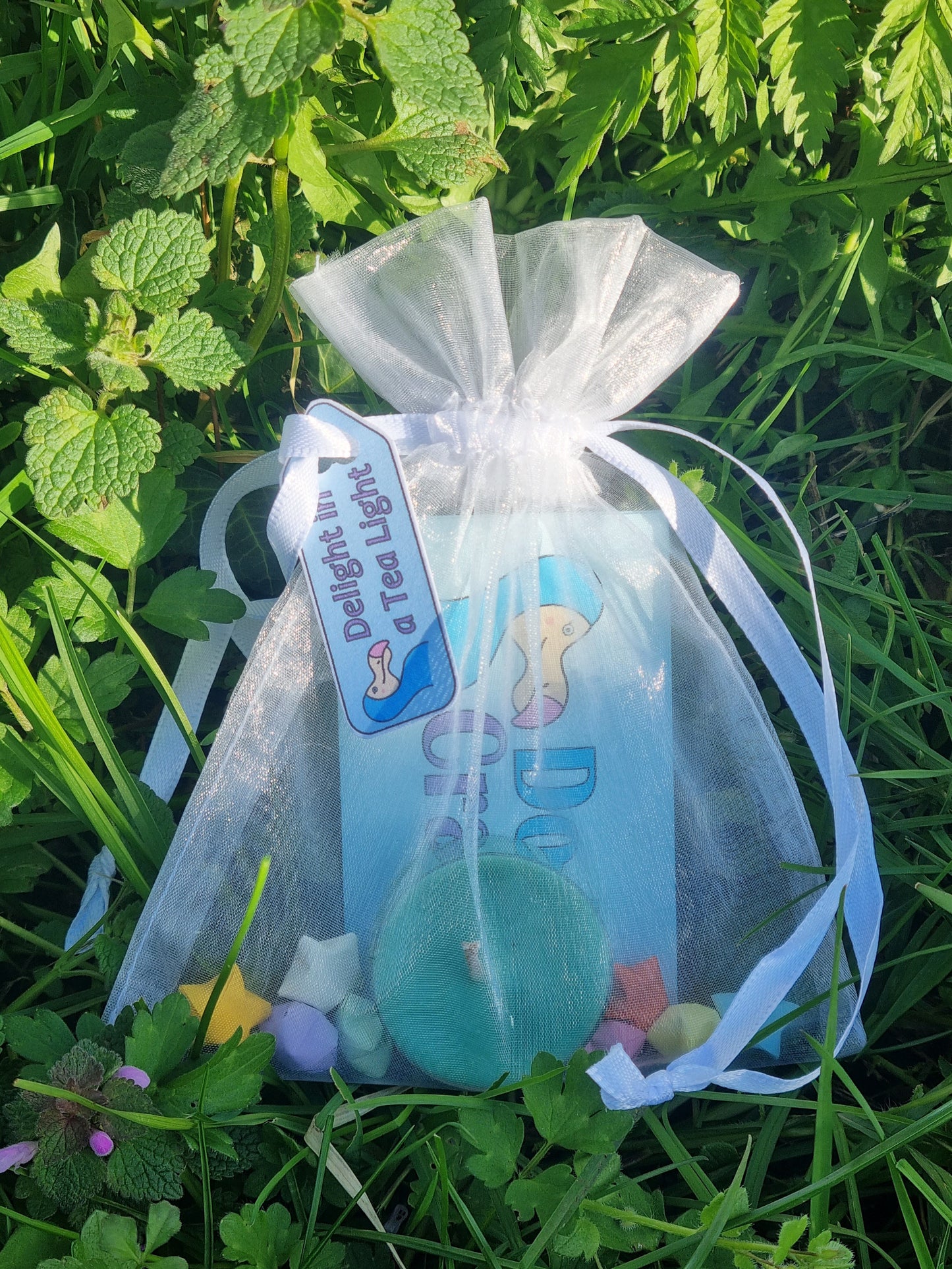 Luscious Lawn Tea Light Gift Bag